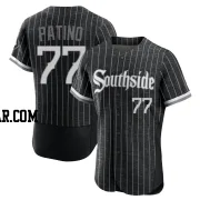 Luis Patino Men's Chicago White Sox Black Authentic 2021 City Connect Jersey