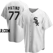 Luis Patino Men's Chicago White Sox White Replica Home Jersey