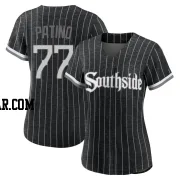 Luis Patino Women's Chicago White Sox Black Authentic 2021 City Connect Jersey