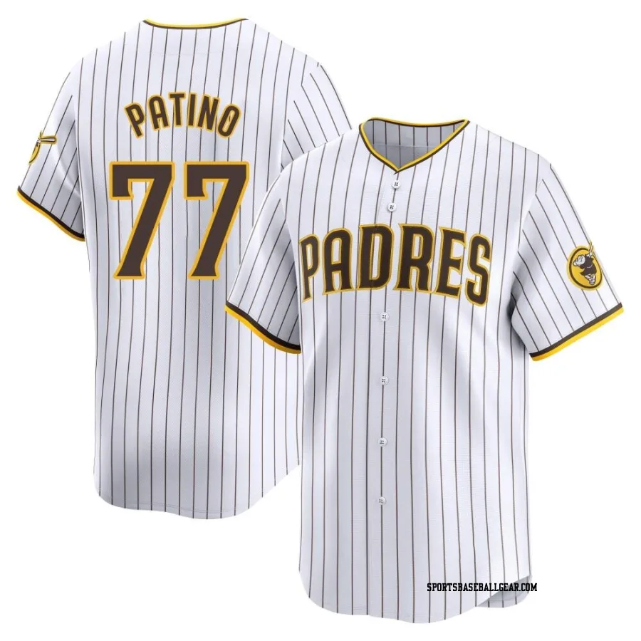 Luis Patino Youth San Diego Padres White Limited Home Jersey