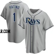 Luis Patino Youth Tampa Bay Rays Gray Replica Road Jersey