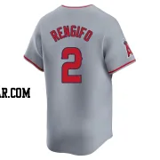 Luis Rengifo Men's Los Angeles Angels Gray Limited Away Jersey