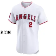 Luis Rengifo Men's Los Angeles Angels White Elite Home Jersey