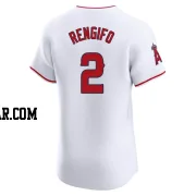 Luis Rengifo Men's Los Angeles Angels White Elite Home Jersey