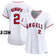 Luis Rengifo Women's Los Angeles Angels White Limited Home Jersey