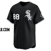 Luis Robert Jr. Men's Chicago White Sox Black Limited Alternate Jersey