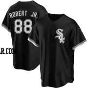 Luis Robert Jr. Men's Chicago White Sox Black Replica Alternate Jersey