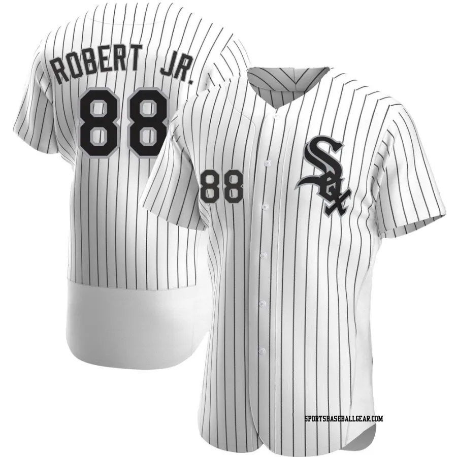 Luis Robert Jr. Men's Chicago White Sox White Authentic Home Jersey