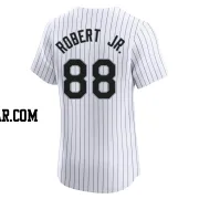 Luis Robert Jr. Men's Chicago White Sox White Elite Home Jersey