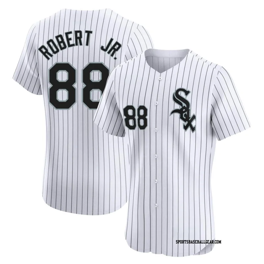 Luis Robert Jr. Men's Chicago White Sox White Elite Home Jersey