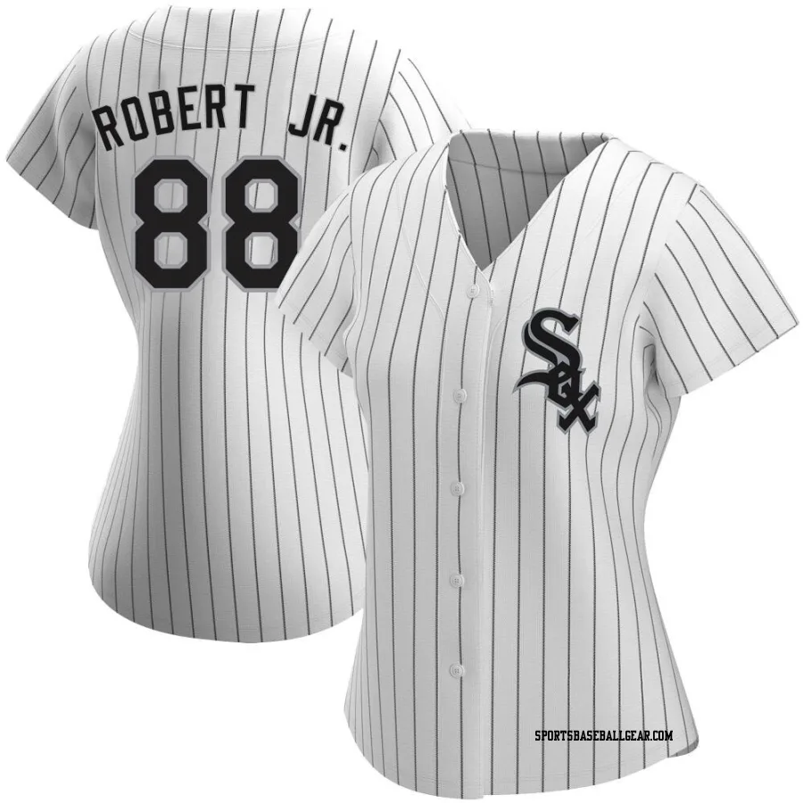 Luis Robert Jr. Women's Chicago White Sox White Authentic Home Jersey