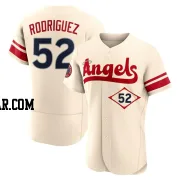 Luis Rodriguez Men's Los Angeles Angels Cream Authentic 2022 City Connect Jersey