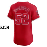 Luis Rodriguez Men's Los Angeles Angels Red Elite Alternate Jersey