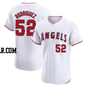 Luis Rodriguez Men's Los Angeles Angels White Elite Home Jersey