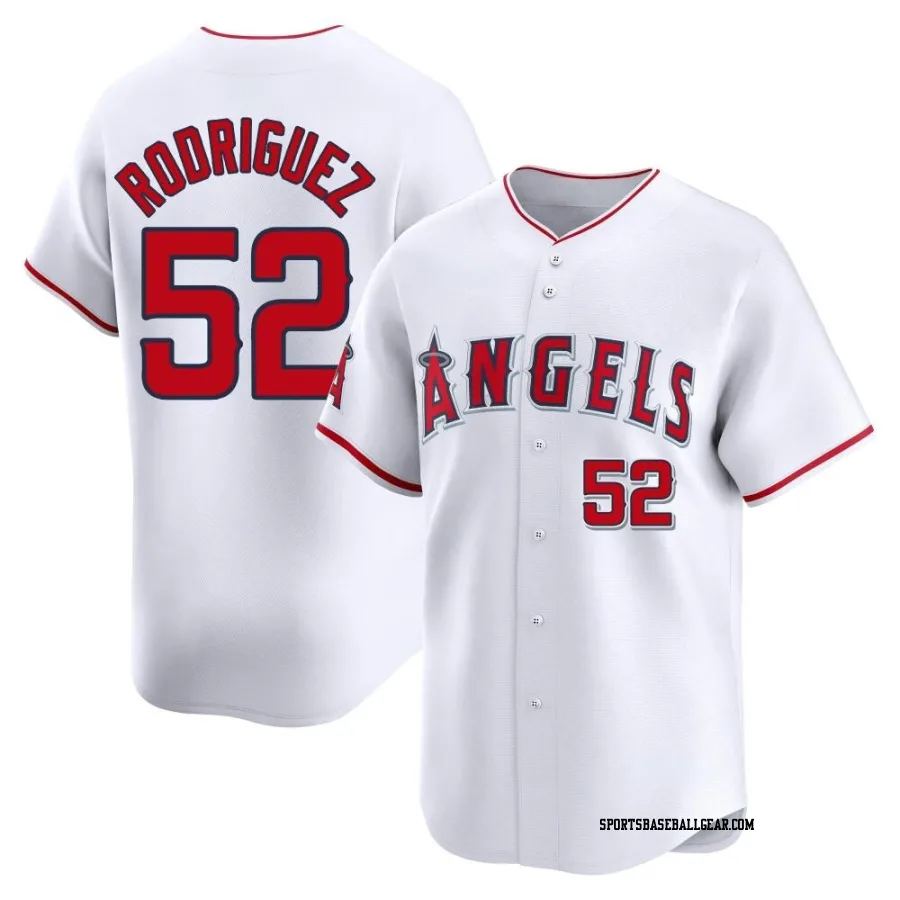 Luis Rodriguez Men's Los Angeles Angels White Limited Home Jersey