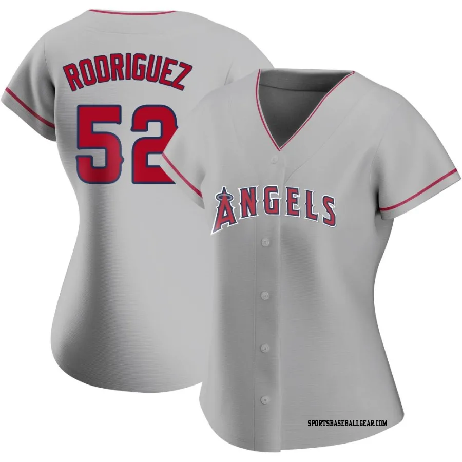 Luis Rodriguez Women's Los Angeles Angels Replica Silver Road Jersey