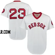 Luis Tiant Men's Boston Red Sox White Authentic 1975 Throwback Jersey