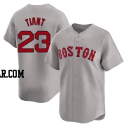 Luis Tiant Youth Boston Red Sox Gray Limited Away Jersey