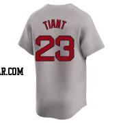 Luis Tiant Youth Boston Red Sox Gray Limited Away Jersey