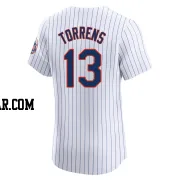 Luis Torrens Men's New York Mets White Elite Home Jersey