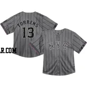 Luis Torrens Toddler New York Mets Limited Graphite 2024 City Connect Jersey