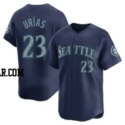 Luis Urias Men's Seattle Mariners Navy Limited Road Jersey