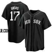 Luis Urias Youth Boston Red Sox Black/White Replica Jersey