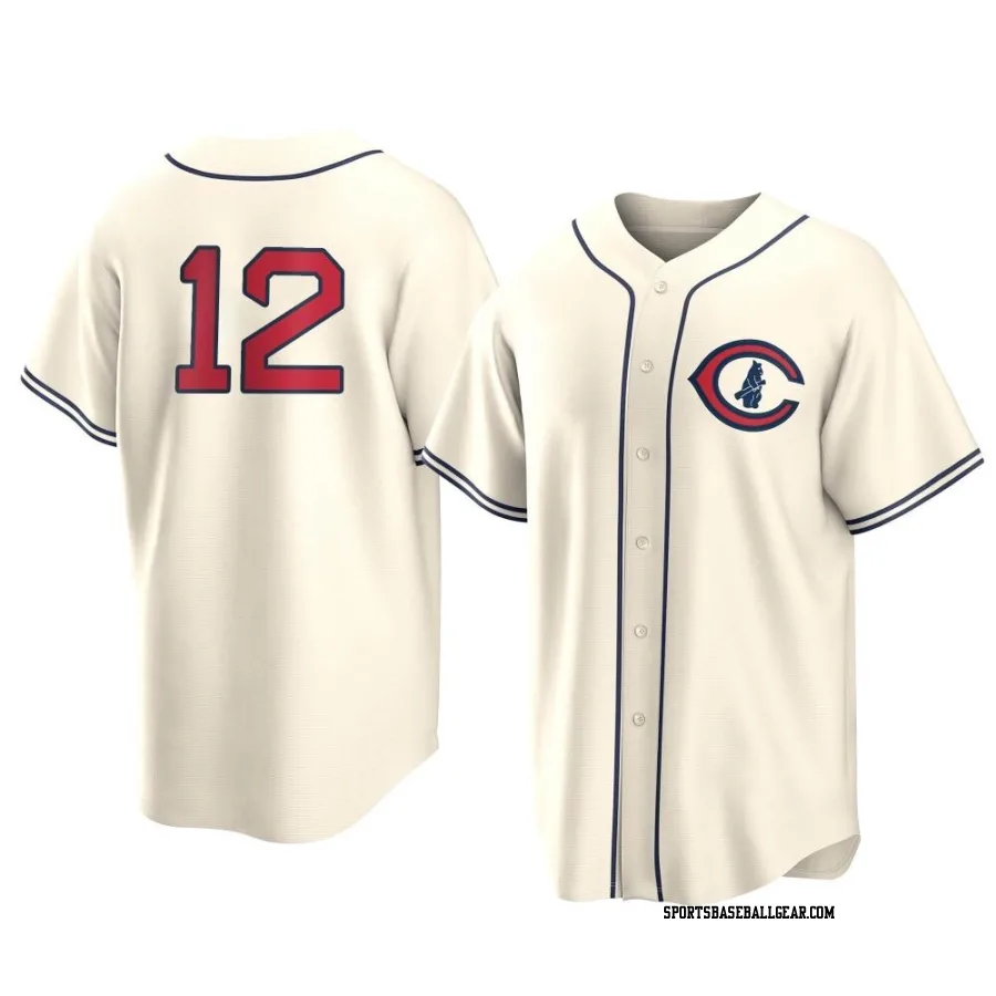 Luis Vazquez Men's Chicago Cubs Cream Replica 2022 Field Of Dreams Jersey