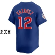 Luis Vazquez Men's Chicago Cubs Royal Limited Alternate Jersey