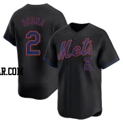 Luisangel Acuna Men's New York Mets Black Limited Alternate Jersey