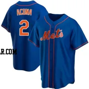 Luisangel Acuna Men's New York Mets Royal Replica Alternate Jersey