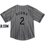 Luisangel Acuna Toddler New York Mets Limited Graphite 2024 City Connect Jersey