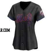 Luisangel Acuna Women's New York Mets Black Limited Alternate Jersey