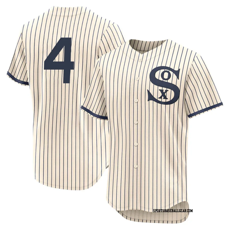 Luke Appling Men's Chicago White Sox Cream Authentic 2021 Field of Dreams Jersey