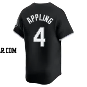 Luke Appling Youth Chicago White Sox Black Limited Alternate Jersey