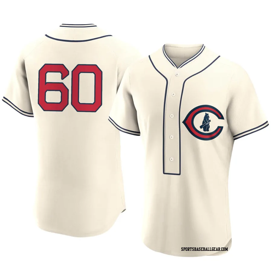 Luke Farrell Men's Chicago Cubs Cream Authentic 2022 Field Of Dreams Jersey