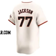 Luke Jackson Men's San Francisco Giants Cream Elite Home Jersey