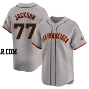 Luke Jackson Men's San Francisco Giants Gray Limited Away Jersey