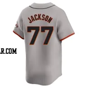 Luke Jackson Men's San Francisco Giants Gray Limited Away Jersey