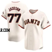 Luke Jackson Youth San Francisco Giants Cream Limited Home Jersey