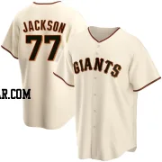 Luke Jackson Youth San Francisco Giants Cream Replica Home Jersey