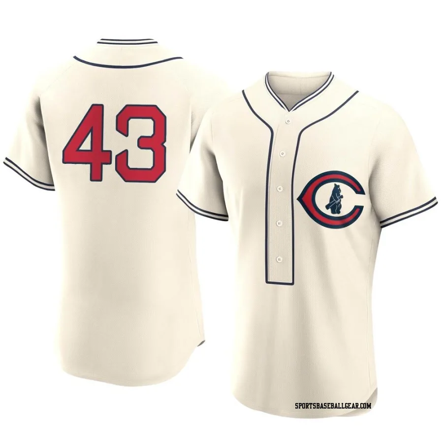 Luke Little Men's Chicago Cubs Cream Authentic 2022 Field Of Dreams Jersey