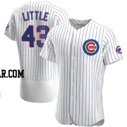 Luke Little Men's Chicago Cubs White Authentic Home Jersey