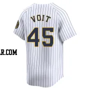 Luke Voit Men's Milwaukee Brewers White Limited Alternate Jersey