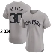 Luke Weaver Men's New York Yankees Gray Elite Road Jersey