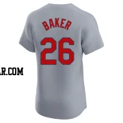 Luken Baker Men's St. Louis Cardinals Gray Elite Road Jersey