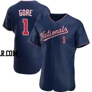 MacKenzie Gore Men's Washington Nationals Navy Authentic Alternate Jersey