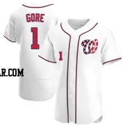 MacKenzie Gore Men's Washington Nationals White Authentic Alternate Jersey