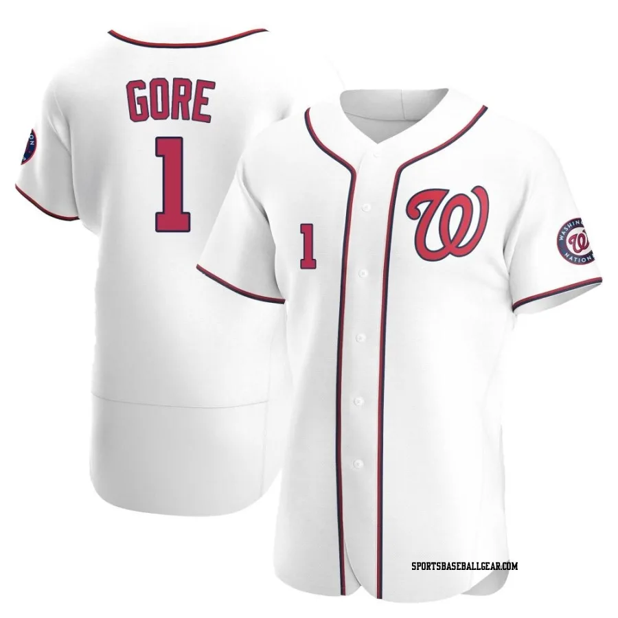 MacKenzie Gore Men's Washington Nationals White Authentic Home Jersey