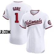 MacKenzie Gore Men's Washington Nationals White Elite Home Jersey